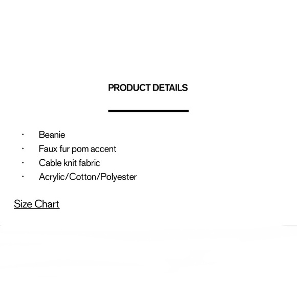 EXPRESS Powder Puff Pink Cable Knit Pom Beanie NWT - Picture 2 of 2